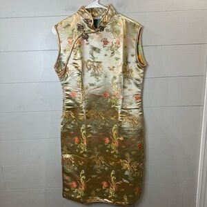 Lian Lin | Traditional Modern Cheongsam Dress Size 44
